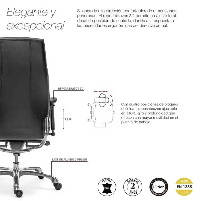 SILLÓN ERGONÓMICO "MOSCÚ" - Imagen 4